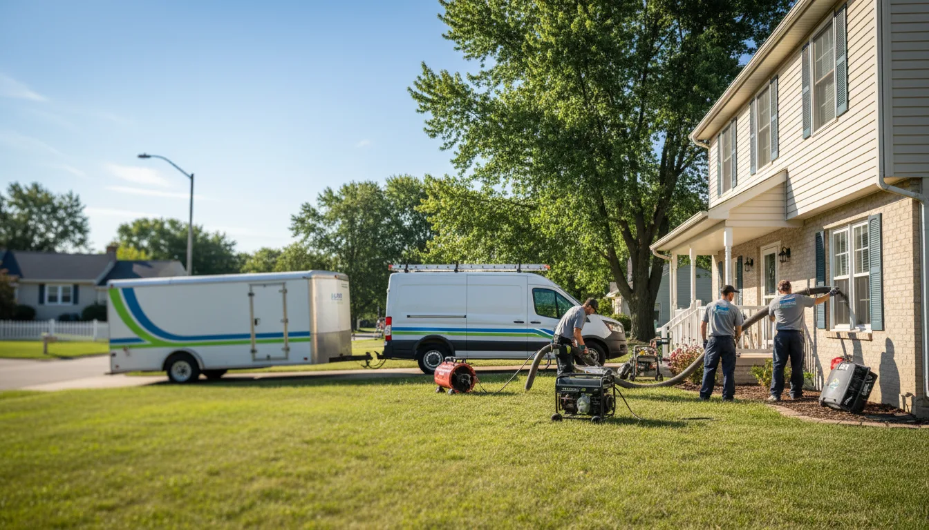 Flooded Basement Restoration And Cleanup With Repair in Sardinia, NY near me